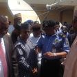Kaduna State Governor, Nasir El-Rufai visits scene of Zaria explosion on July 6, 2015