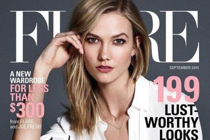 Karlie Kloss covers Flare Magazine