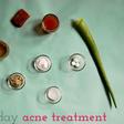 A lot of home remedies work well for acne