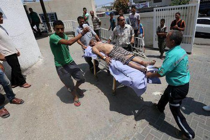 Explosion in Gaza Strip kills four, wounds 30; cause unknown
