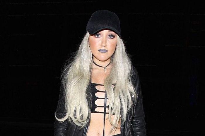 Miley Cyrus' 15-yr-old sister, Noah at Kylie Jenner's 18th birthday bash