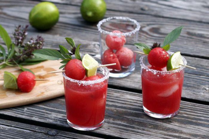 thai basil watermelon magarita