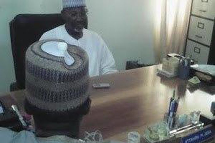 Former INEC Chairman, Attahiru Jega resumes lecturing at Bayero University Kano on July 6, 2015.