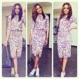 Seyi Shay scores a matching purple print look from Eve & Tribe