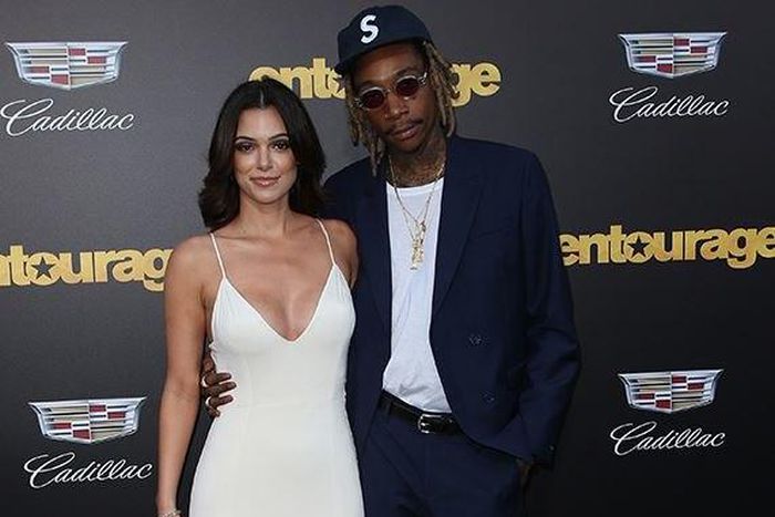 Wiz Khalifa and new girlfriend at 'Entourage' premier in Los Angeles