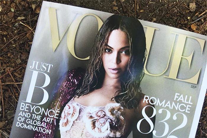 Beyonce for September issue of Vogue magazine