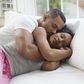 Couple cuddling