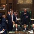 A handout photograph released by the UK Parliament shows Speaker of the House of Commons John Bercow (C), who has a history of seeking to increase MPs' powers to scrutinise the government.
