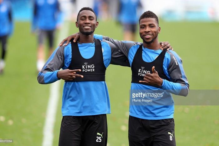 Wilfred Ndidi and Kelechi Iheanacho
