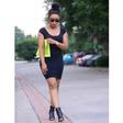 OOTD Inspiration: Black bodycon dress