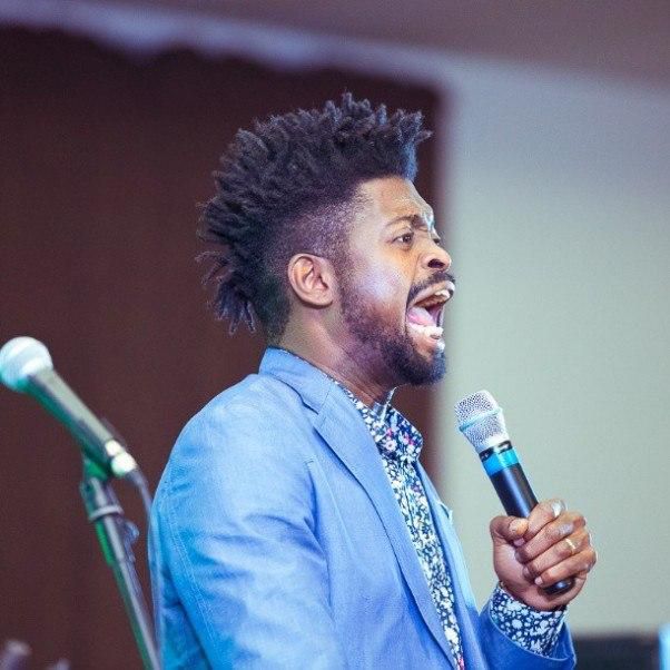 Basketmouth doing what he knows best to do
