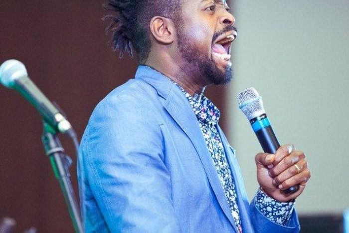 Basketmouth doing what he knows best to do