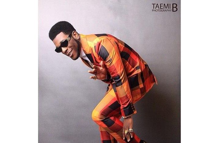 Burna Boy in Mcmeka S/S '14 'Man About Town' collection