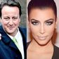 David Cameron is related to Kim Kardashian