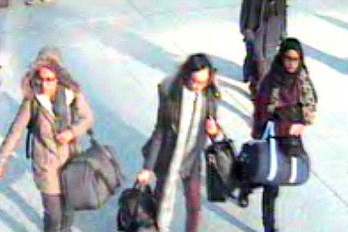 Three 'jihadi brides' are said to have escaped from their husbands in Mosul, according to a source -leading to speculation it could be the three classmates from east London, who ran away in February