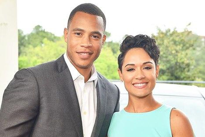 Trai Byers and Grace Gealey