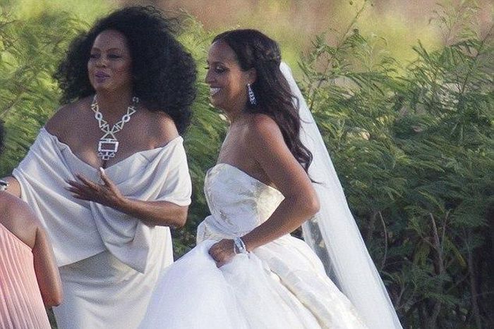 Diana Ross's daughter's wedding