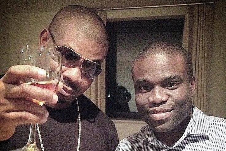 Don Jazzy welcoming Tunji Afonja into the family