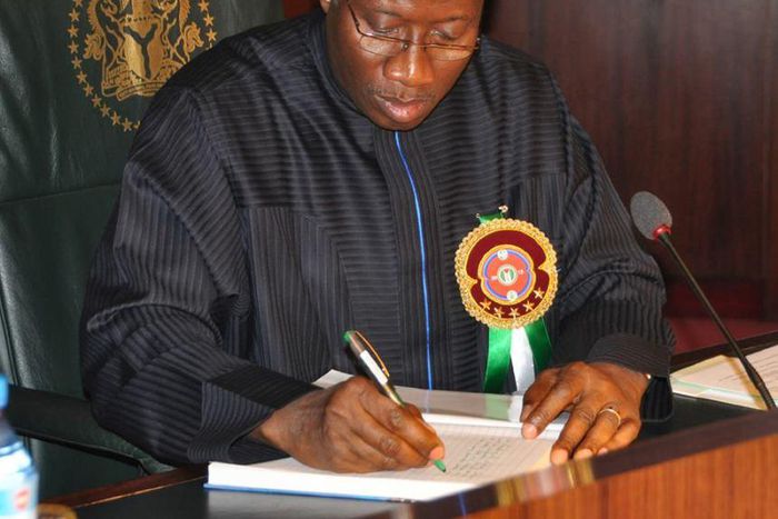 President Goodluck Jonathan