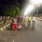Residents of Maiduguri, Borno State flee a Boko Haram attack on March 13, 2015.