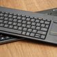 The new Logitech K400 Wireless Keyboard and the old K400 keyboard
