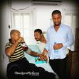 IK Ogbonna, Mike Godson, Alexx Ekubo on set of 'Death Toll'.