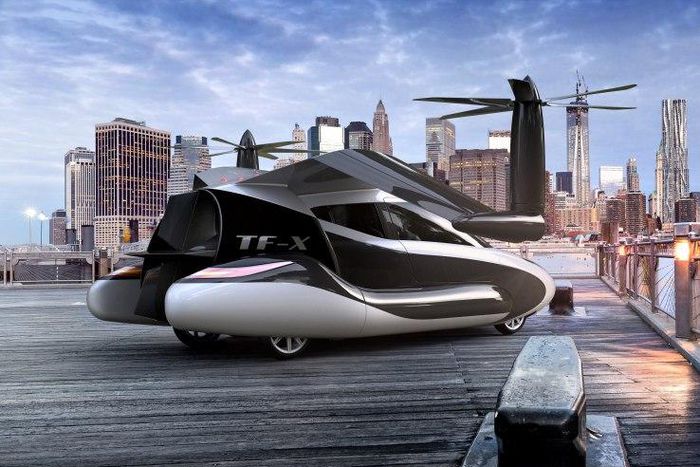 Terrafugia's TF-X is the future of cars