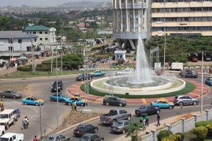 Alagbaka business district, Akure.