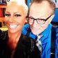 Amber Rose and Larry King enjoy a selfie together