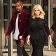 Kanye West and Kim Kardashian