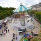 A carnival swings into Paris's Tuileries Garden each summer.
