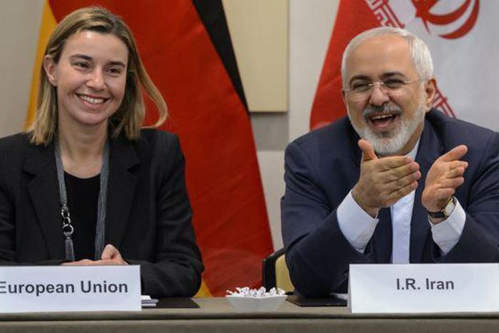 Iran's Zarif, EU say nuclear deal is new chapter of hope