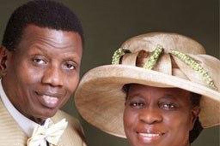 Pastor E.A Adeboye and his wife, Folu