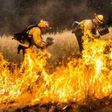Northern California wildfire doubles in size, displaces thousands