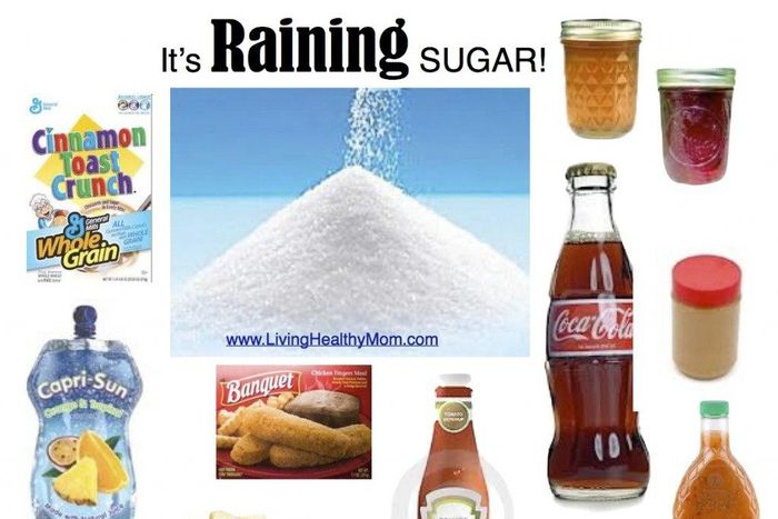 Sugar loaded foods