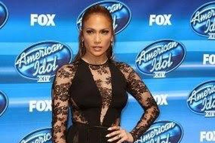 Jennifer Lopez at the American Idol Grand Finale