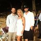 Linda Thompson flanked by her sons, Brody and Brandon Jenner
