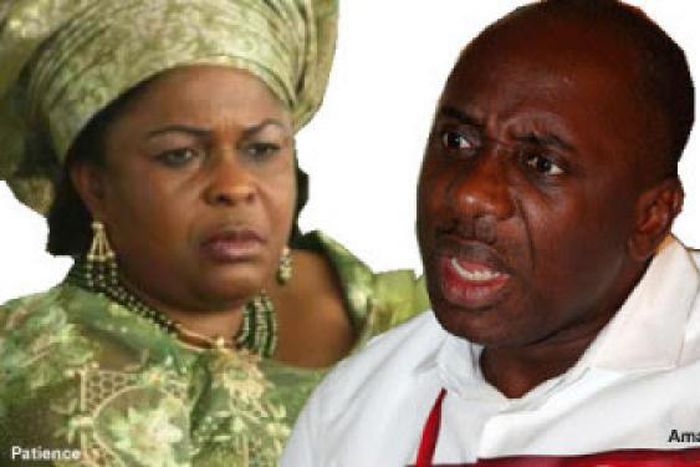 Governor Rotimi Amaechi of Rivers State and First Lady, Patience Jonathan