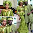 Prince Okogie and wife, Mercy Johnson