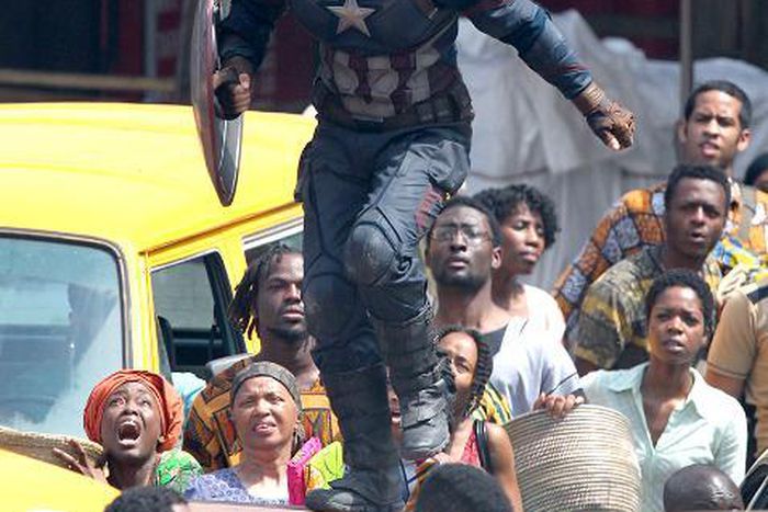 Chris Evans as Captain America