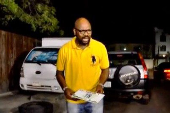 Yaw trying to figure out how he lost his SUV