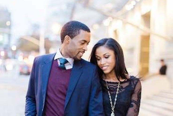 George and Andrea during their pre-wedding photoshoot