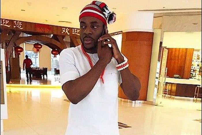 Ebuka Obi-Uchendu in a modern traditional look