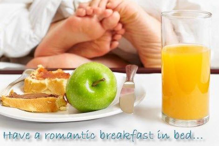 Breakfast in bed