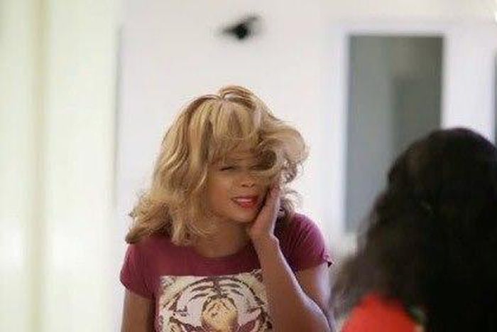 A scene from Murderer -In-Law