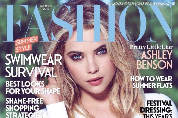 Ashley Benson covers Fashion Magazine