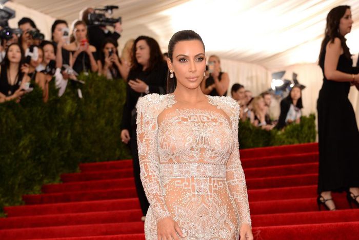 Kim Kardashian at the 2015 MET Gala