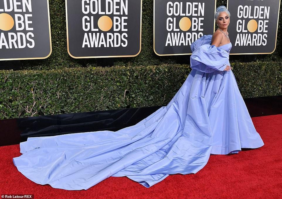 Lady Gaga at the 76th Golden Globe Awards
