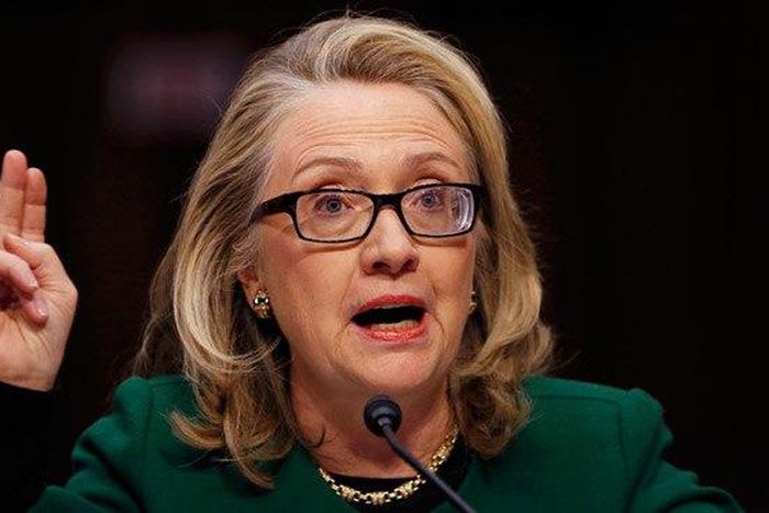 US Presidential candidate,Hillary Clinton.