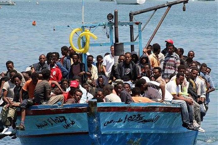 Migrants from Africa risk their lives to cross to Europe.